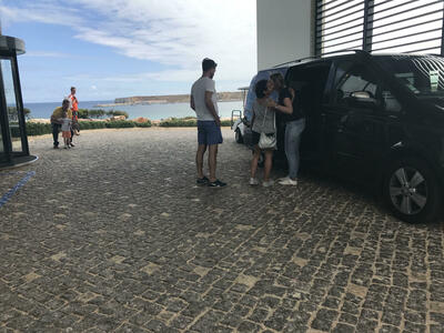 Chauffeur service<br>Faro central taxis private family transfer from sagres martinhal to faro airport<br>Faro central taxis by private family transfer from Sagres Martinhal to Faro airport. six passengers in total. request for baby chair and child seat.